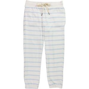 n:philanthropy Womens Striped Relaxed Jogger Casual Pants, Blue, M, DM